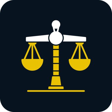 Eşitlik. Web simgesi basit illüstrasyon