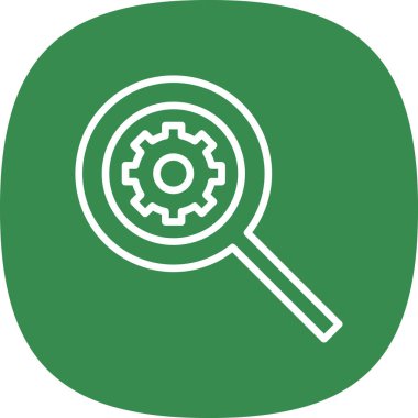 arama motoru optimizasyon simgesi düz biçimli 