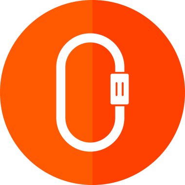 Karabina simgesi, vektör illüstrasyonu