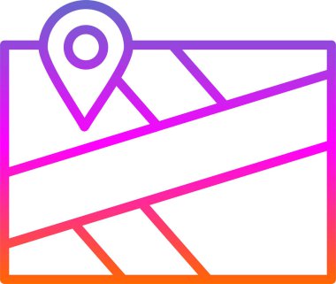 konum pin konum simgesi, vektör arkaplan 