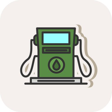 Modern simgenin vektör illüstrasyonu