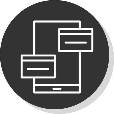 seo modern simgesinin vektör illüstrasyonu