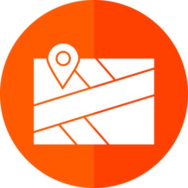 konum pin konum simgesi, vektör arkaplan 