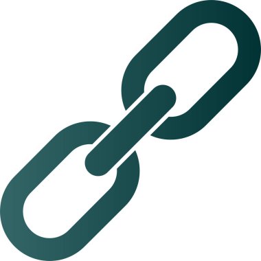 Zincir simgesi, vektör illüstrasyonu