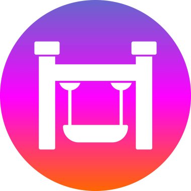 Modern yapı vektörü simgesi modern basit vektör illüstrasyonu