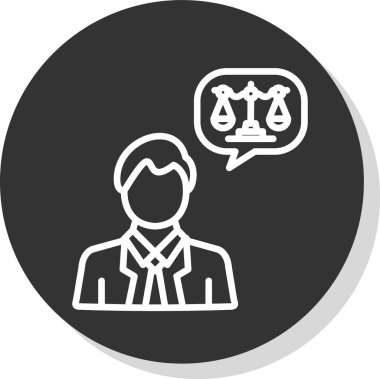 Modern ikon adaletsizliğinin vektör illüstrasyonu