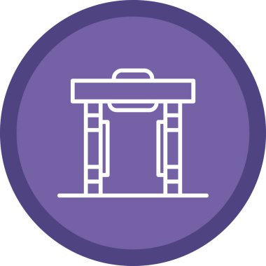 Modern eğitim ikonunun vektör illüstrasyonu