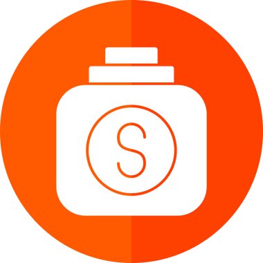 para simgesi ve vektör illüstrasyonu beyaz arkaplanda izole edildi