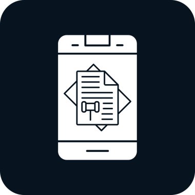 Rapor simgesi, vektör illüstrasyonu 