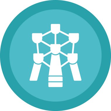 Ağ simgesi vektör illüstrasyon tasarımı