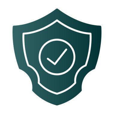 kalkan simgesi, vektör illüstrasyonu basit tasarım