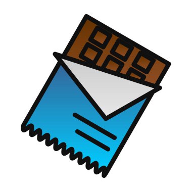 karikatür karalama zarf vektör çizimi