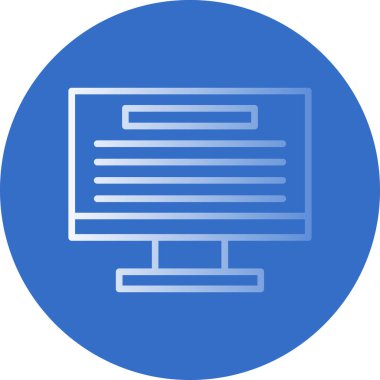 Web simgesini düz biçimde izle 