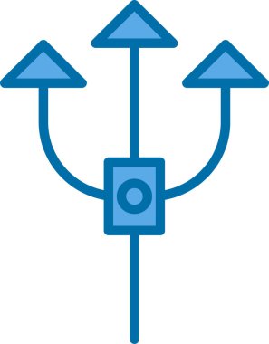 ağ bağlantı vektörü simgesi