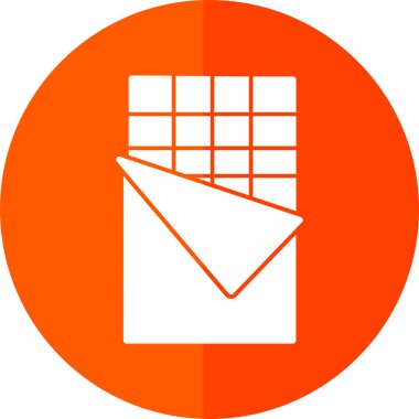 Çikolata bar kutsal kişilerin resmi, vektör çizim