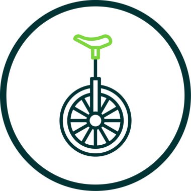 bisiklet ikonu vektör illüstrasyonu