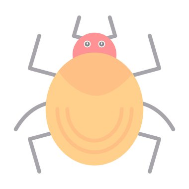 Şeffaf bir arkaplanda böcek vektör çizimi. Birinci kalite semboller. Konsept ve grafik tasarımı için vuruş simgesi.