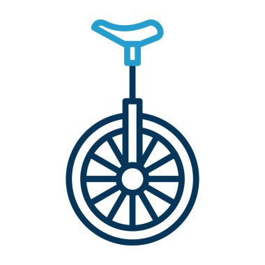 bisiklet ikonu vektör illüstrasyonu