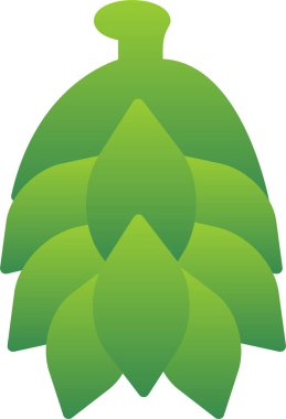 Yaprak simge vektör web ve mobil uygulaması tasarımı, yaprak logo kavramı için izole üzerinde beyaz arka plan