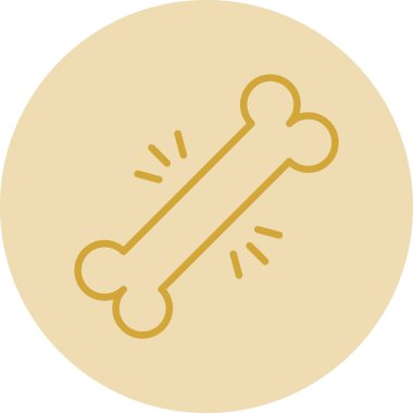 vektör kemik simgesi çizimi 