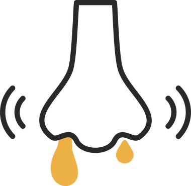 Bir damla suyun izole edilmiş tek bir ikonunun vektör çizimi