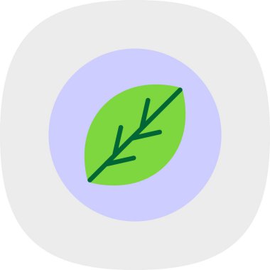 Yeşil ve kırmızı ikonun vektör illüstrasyonu