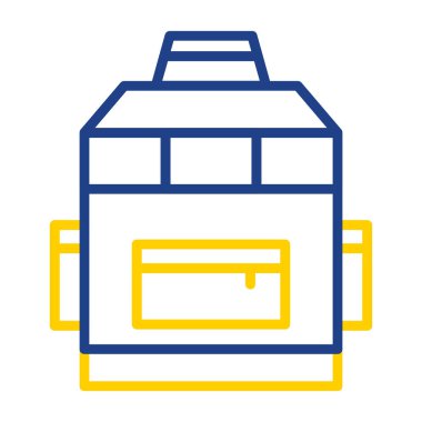 kutu web simgesi, vektör illüstrasyonu