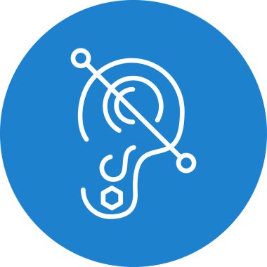 bir yılanın vektör simgesi