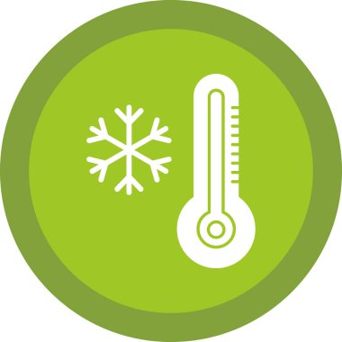 termometre simgesi, vektör illüstrasyonu