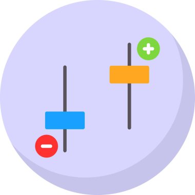 Web simgesi, basit vektör illüstrasyonu