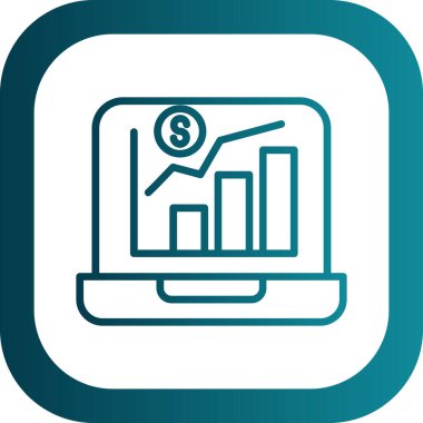 İş analizi vektör simgesi