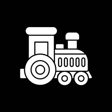Toy train. web icon simple design