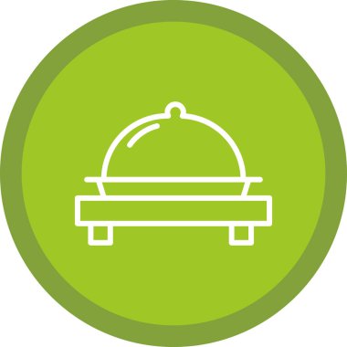 Gıda simgesinin vektör illüstrasyonu 