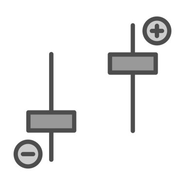 Beyaz Arkaplan Vektörü İzole Edilmiş Elementler Üzerinde 4 Evrensel Simge Kümesi...