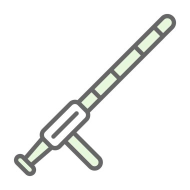 Tornavida simgesi, vektör illüstrasyonu