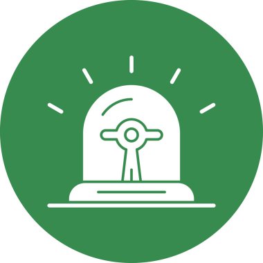 Eşsiz ateş vektör çizgisi simgesi