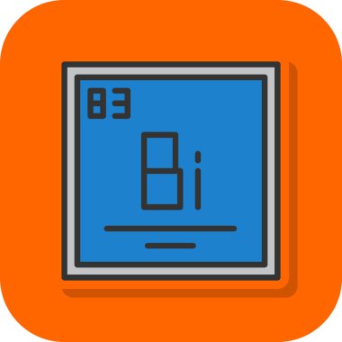 Bir b b dosya simgesinin vektör illüstrasyonu