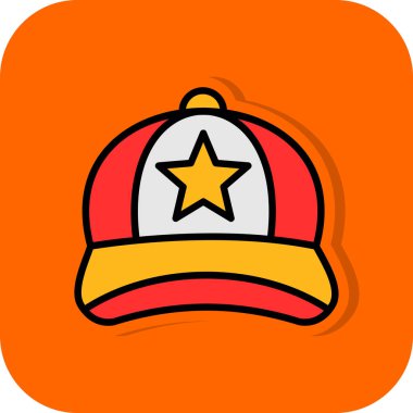 bir kapağın vektör simgesi