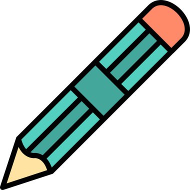 kalem simgesi vektör illüstrasyonu