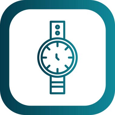 bilek watch simge vektör çizim 