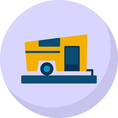 Depo simgesi vektör illüstrasyonu