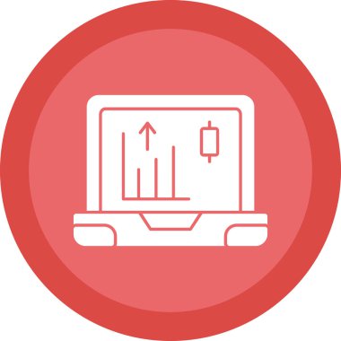 Grafik. Web simgesi basit illüstrasyon