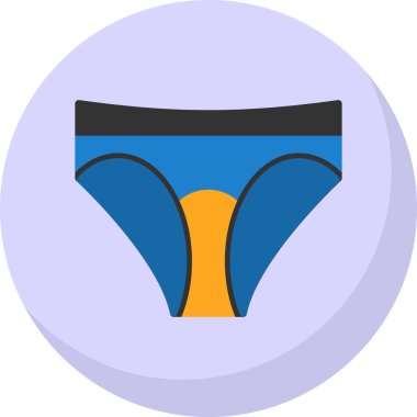 Şort. Web simgesi basit illüstrasyon