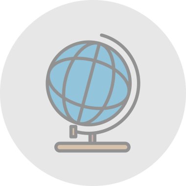  dünya web simgesi, vektör illüstrasyonu