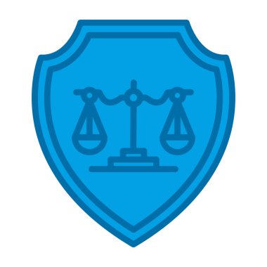 adalet vektörü renk simgesi