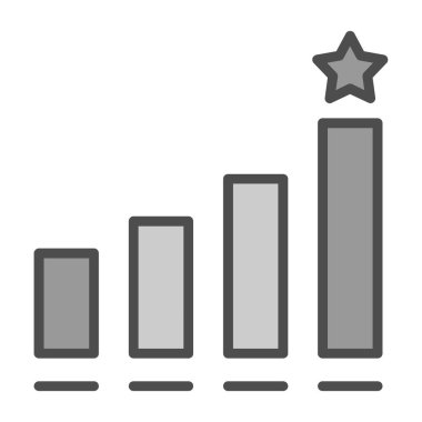 grafik çizelgesi çizelgesi çizelgesi, grafik, grafik vektör simgesi,