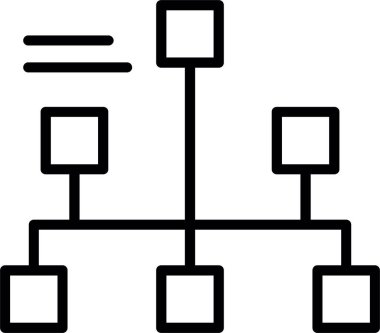 ağ web simgesi basit illüstrasyon