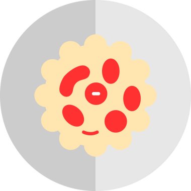 Virüs ikonu vektör illüstrasyonu