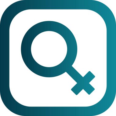 cinsiyet kadın sembolü vektör illüstrasyonu 