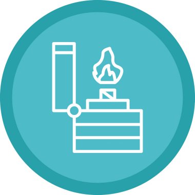 Daha hafif simgenin vektör illüstrasyonu 